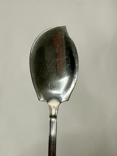 Vintage 1847 Rogers Bros Ancestral Silverplate JELLY SERVER 7” Rare 1 Spoon - Picture 2 of 9