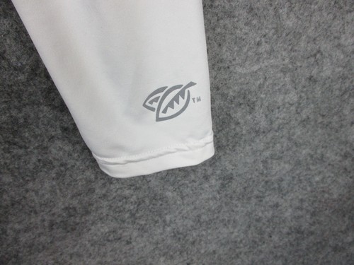 South Padre Island Rushguard Shirt Mens Medium Off White Texas UPF 50+ Beach Tee - Picture 6 of 14