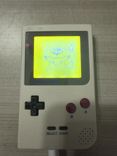 Game Boy Pocket Backlit: Console only, new shell, glass lens