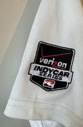 Herren Large Honda Indy Toronto Racing H2X Dry Make A Wish Kanada weißes Poloshirt - Bild 4 von 5