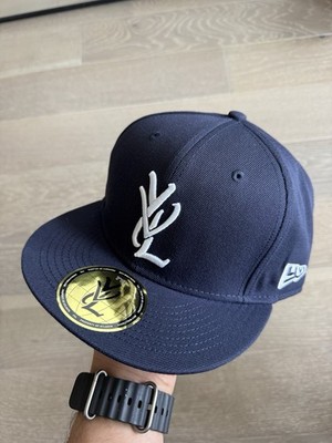 7 7/8 Playboi Carti YVL Fitted Hat Navy White Opium    BRAND NEW SHIPS ASAP