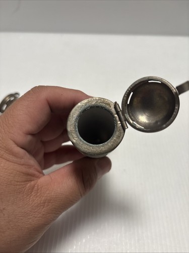 2 Antique Vintage German Tobacco Smoking Pipe Porcelain Bowl - Imagen 7 de 9