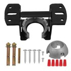 1 Set Ceiling Fan Mounting Hardware Kit With Bracket Slope Adapter - Heavy-Duty