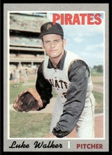 1970 Topps Luke Walker #322 Pittsburgh Pirates