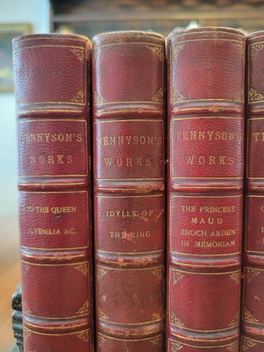 Rare- The Works Of Alfred Lord Tennyson In Six Volumes. By The Macmillan Co 1903 - Picture 6 of 21