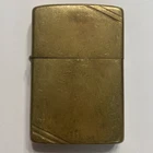 1982 ZIPPO COMMEMORATIVE LIGHTER BRASS 1932-82 BASE STAMP WORKS 50th