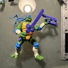 Vintage TMNT The Next Mutation Leonardo Figure Playmates 1997 With Weapons