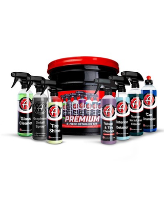 #ad 9 Piece Premium Car Detailing Kit Complete Auto Wash Cleaning Supplies Set $59.98