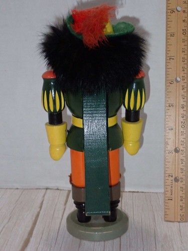 1949-1990 Schiaccianoci DDR tedesca Erzgebirge SWASHBUCKLER MUSKATEER Figurina 9" - Foto 3 di 7