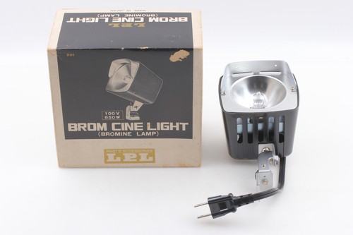 Tested [Near Mint in Box] LPL Brom Cine Light Bromine Lamp 100V 650W From Japan - Picture 2 of 9