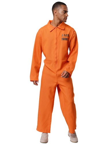 Herren Overall Unisex Uniform Party Kostüm Anzug Gefängnis Langarm Cosplay Body - Picture 14 of 34