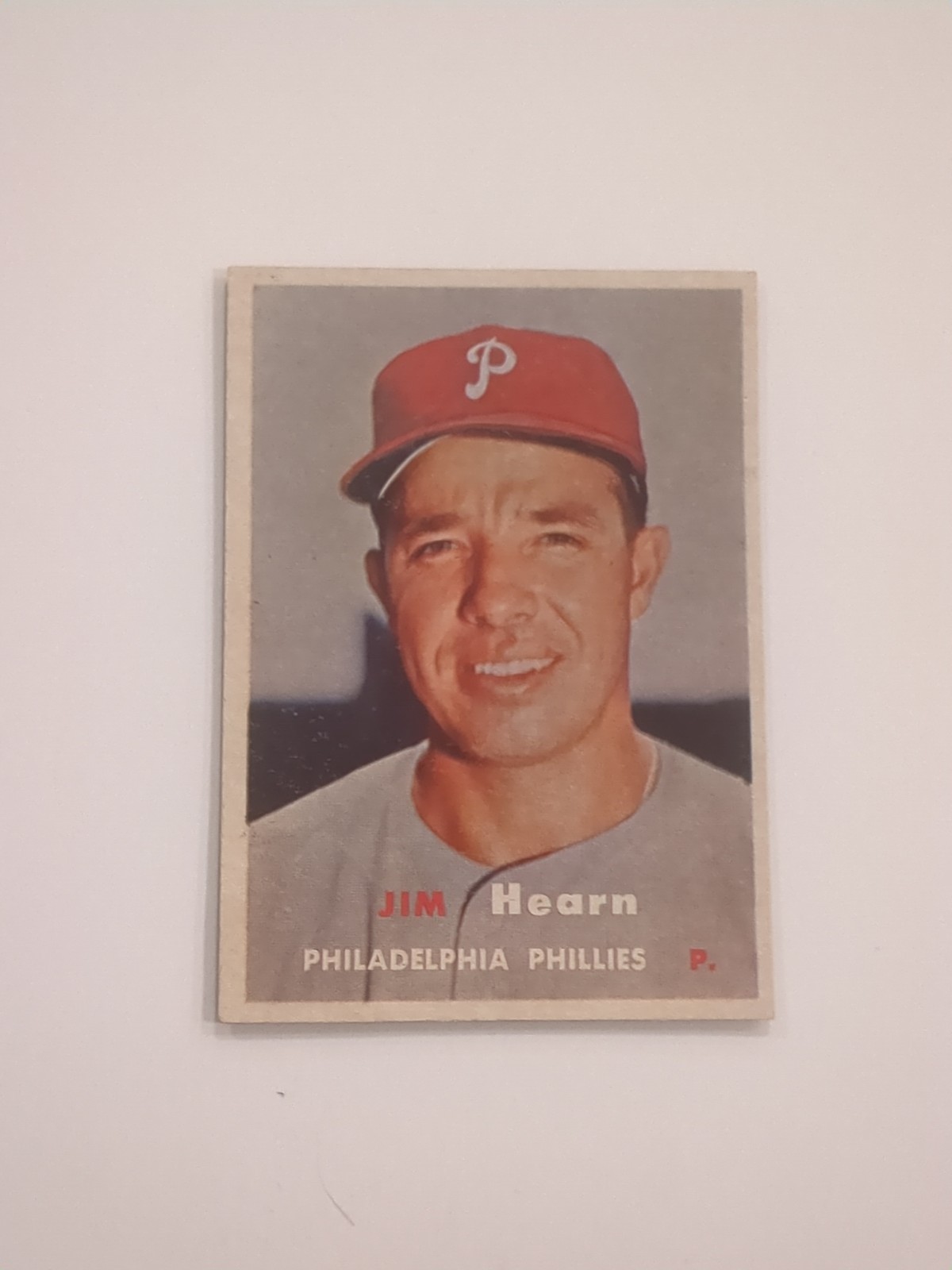 1957 Topps Baseball Set Break Exmint #348 Jim Hearn