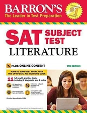 Barron's SAT Subject Test Literature with Online Tests