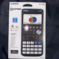 Casio FX-CG50 Graphing Calculator - Black