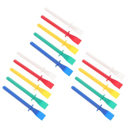  15 Pcs Glue Scraper Craft Sticks Smears Spreader Brushes for Crafts - Bild 2 von 12