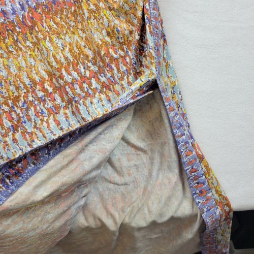 ANTHROPOLOGIE Daily Practice Purple Motiff Treasure Dress Size 2X Abstract - Picture 6 of 16