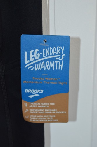 Damen Brooks Momentum Thermo Strumpfhose Größe Medium Neu mit Etikett - Bild 7 von 8
