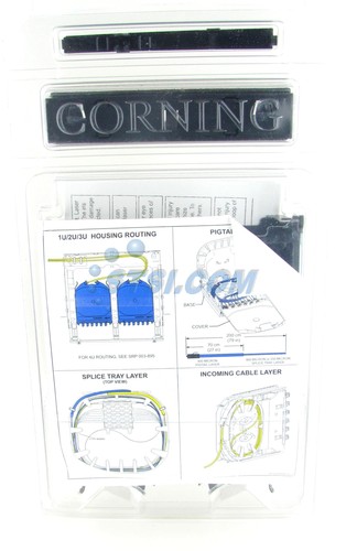 Corning CCH Empty Fiber Optic Splicing Cassette CCH-CS *READ* ~STSI - Afbeelding 2 van 5
