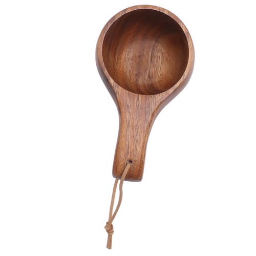 (Stile 2)Tazza in Legno Tazza da Tè Portatile Intaglio a Mano Bicchiere Naturale Legno C - Foto 16 di 22
