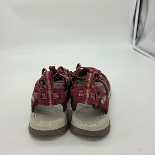 Sandalias Keen para mujer talla 7 rojas senderismo agua zapatos punta cerrada 37,5 EU Bungee - Imagen 9 de 10
