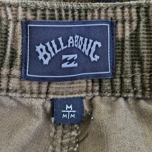 Billabong Men's Corduroy Camo Shorts Green Camoflauge | Medium | FLAWS - Picture 12 of 18