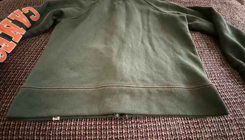 Vintage Colosseum Zip Up Hoodie University Of Miami Hurricanes Herren Gr. L Faded - Bild 16 von 18