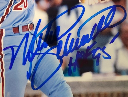 Mike Schmidt Autographed 8x10 Photo Philadelphia Phillies HOF - Picture 2 of 4