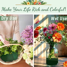 6 Pcs Floral Foam Blocks,Green Wet Dry Florist Foams for Artificial Fresh Flo...