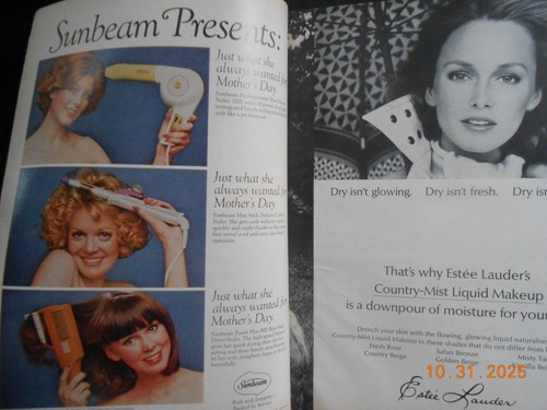 May 1975 Glamour Magazine Sexy female model GREAT ADS 240 pages fashion health - Bild 5 von 6