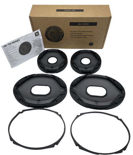 PARTS ONLY for JBL GX Series 2 Way Coaxial Car Audio Speakers Black With Manual - Picture 1 of 10