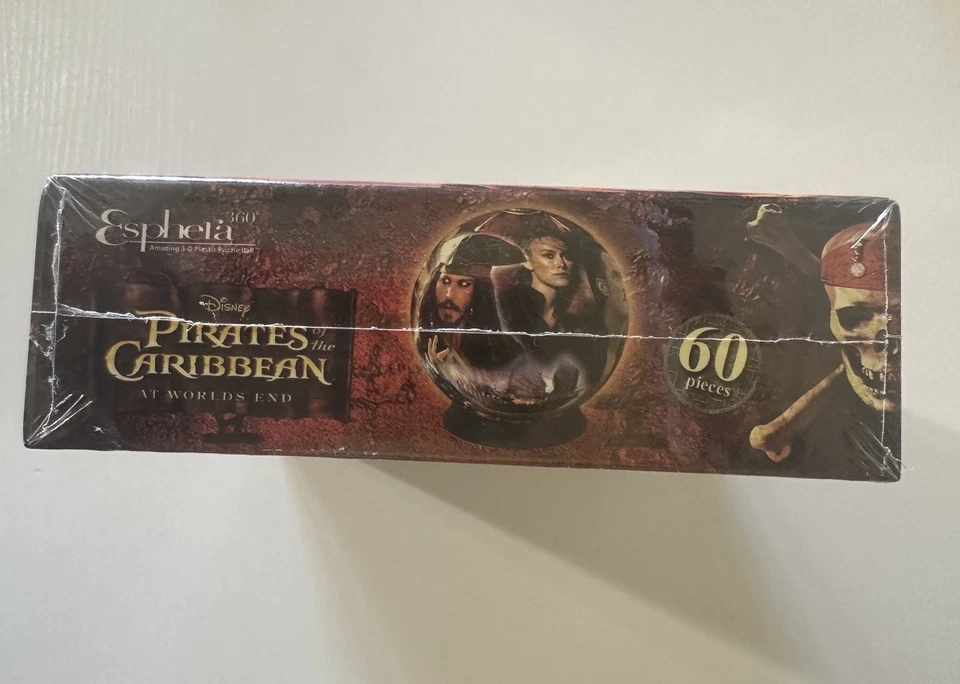 Disney Piratas del Caribe 3D Puzzle Bola 60 Piezas Esphera De Colección Sellado Foto 4 de 4