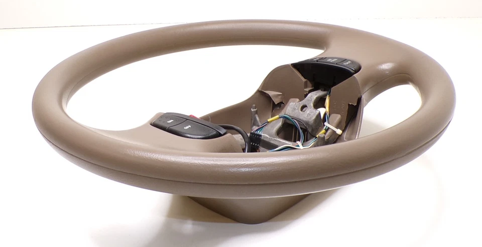 Volante vinilo marrón tostado superduty Ford Excursion 99-07 F250 F350 F-250 Foto 3 de 4