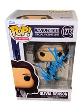 Mariska Hargitay Signed Law & Order: SVU Olivia Benson Funko Pop #1273 BAS COA