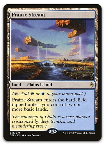 Prairie Stream #241 (NM) Battle for Zendikar BFZ Magic MTG - Picture 1 of 2