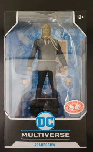 McFarlane Toys DC Batman Begins Scarecrow Platinum Edition Dark Knight Trilogy