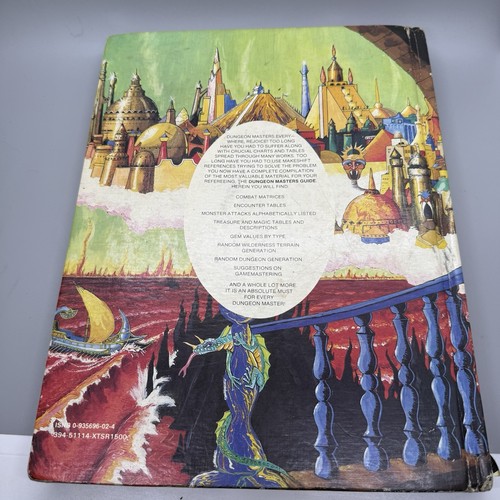 Dungeon Masters Guide Advanced D&D by Gary Gygax 1979 HC - Picture 16 of 16