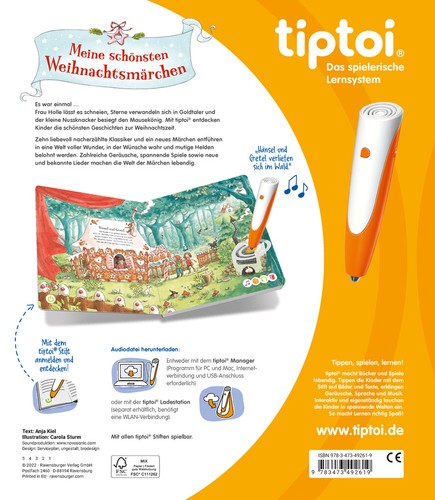 tiptoi® Meine schönsten Weihnachtsmärchen | Anja Kiel | 2022 | deutsch - Bild 2 von 10