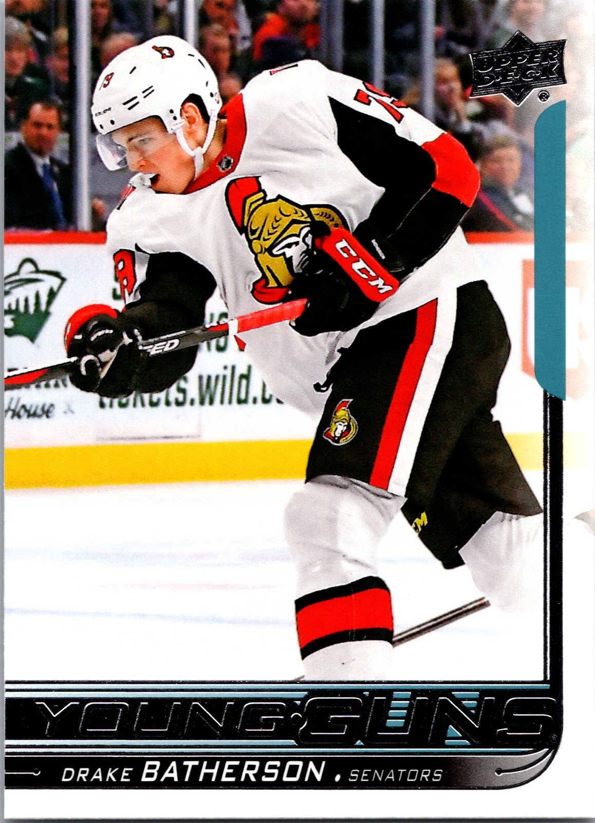 2018-19 Upper Deck Series 2 Young Guns Drake Batherson #484 Ottawa Senators Sens