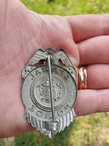 DETECTIVE AGENCY BADGE SPECIAL OFFICER PRIVATE SECURITY FORCE LAW Police cop - Picture 2 of 3