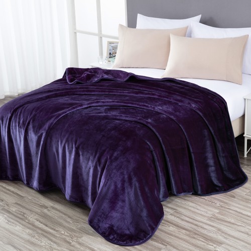 Chezmoi Collection schwere dicke einlagige künstliche koreanische Nerzdecke Asien/US-König - Bild 34 von 45