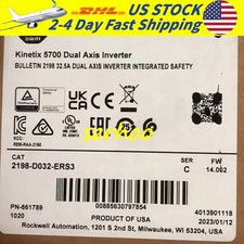 1PC New  AB 2198-D032-ERS3 Factory Sealed SER C Kinetix 5700 Dual Axis Inverter
