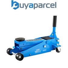 Draper 16407 Heavy Duty Trolley Jack with Twin Pistons, 3 Tonne
