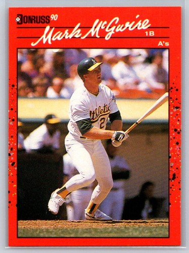 Lot of 4 - 1990 Donruss Mark McGuire - #185 - Picture 8 of 9