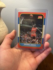 1986-87 Fleer - Michael Jordan Card #57 (RC) Very Nice Card. Replica Card.