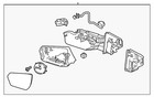Genuine GM Mirror Assembly 87841944
