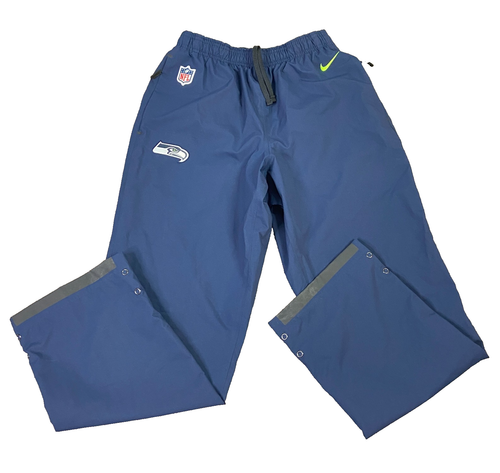 Nike Seattle Seahawks On-Field Storm-Fit Hose NFL Blau Herren Medium Made in USA