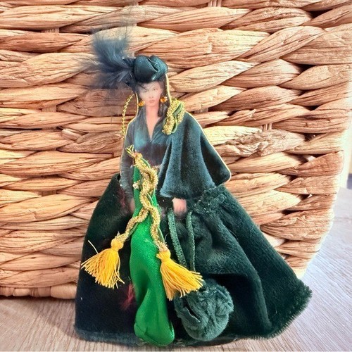 Bradford Exchange gone with the wind the green drapier Kleid Weihnachtsschmuck - Bild 2 von 10