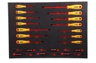 Laser Tools Insulated Screwdrivers in Foam Inlay 8486