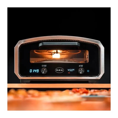 RGV VULCANO Forno pizza 2100w max 450° piatto girevole con accessori - Foto 8 di 10