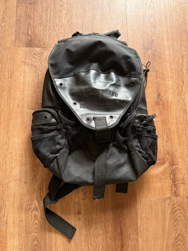 National Guard Black Tactical Military Backpack Laptop American Soldier USA Made - Picture 1 of 10